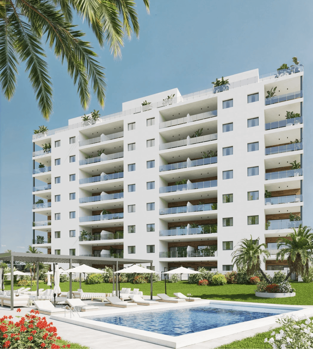 Located in the vibrant city of Benidorm, this exclusive residential complex offers a selection of 52