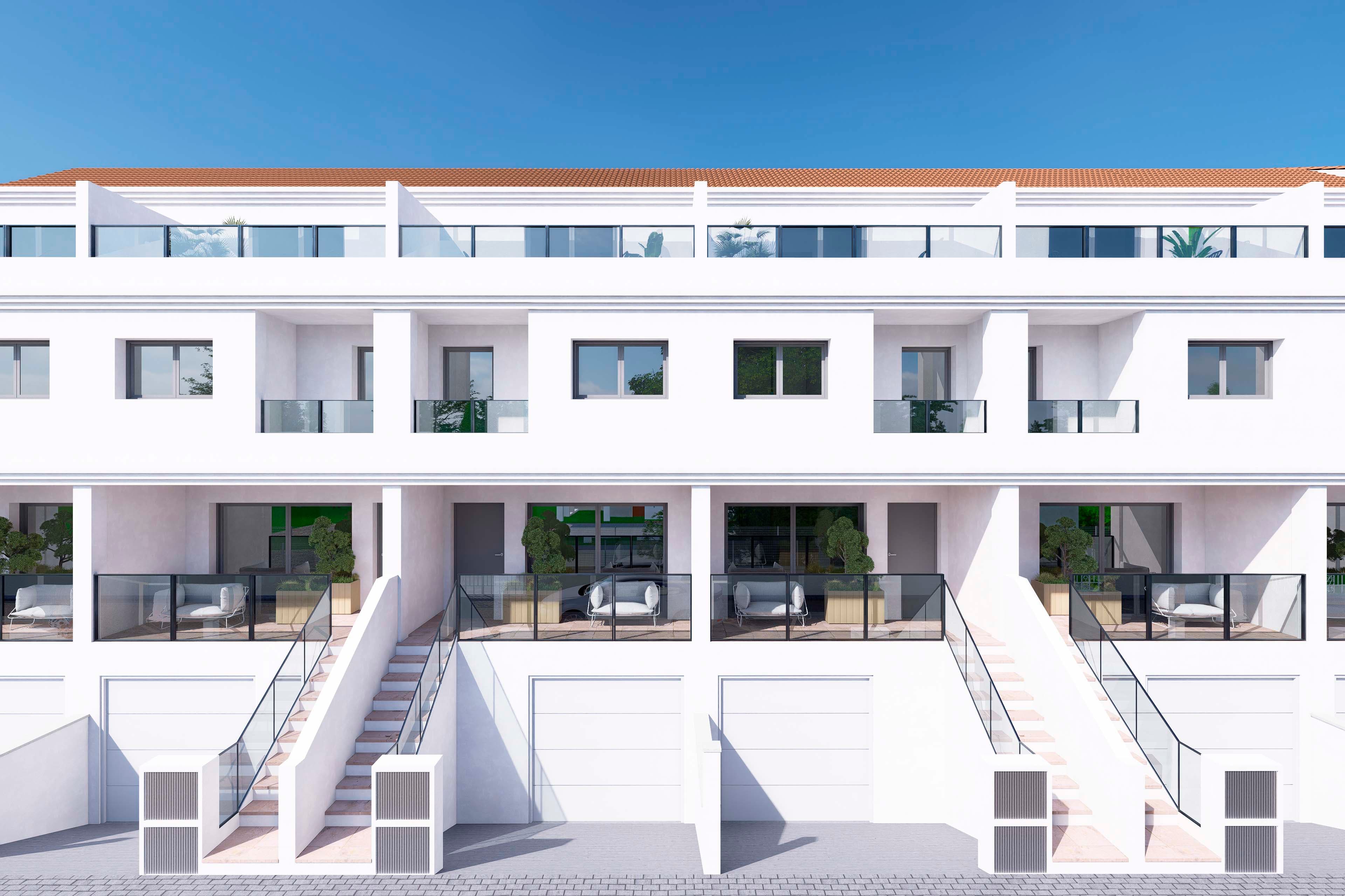 Located in the charming town of Rafal, this residential complex offers an exclusive selection of 9 t