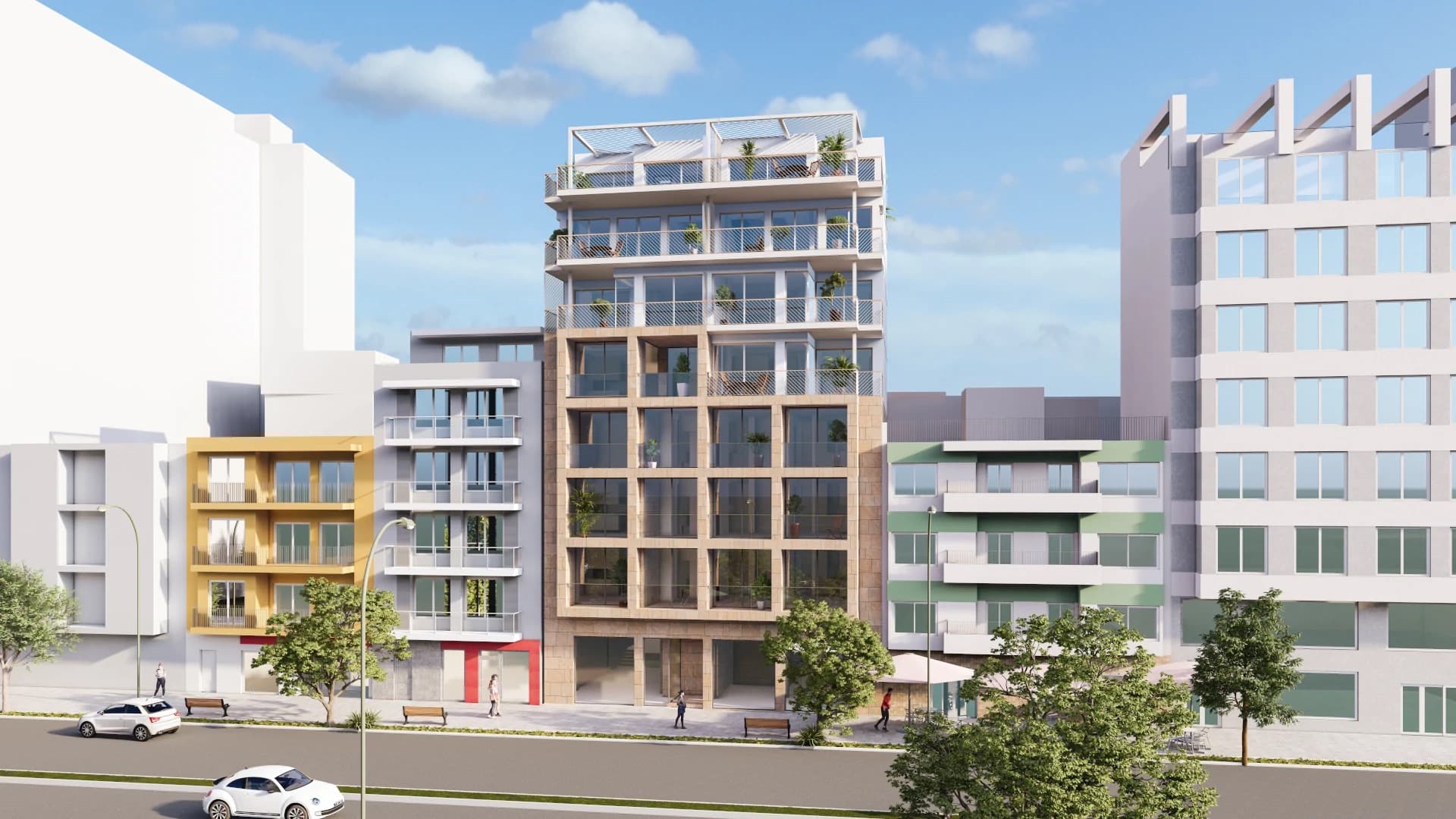 Located in the charming town of La Vila Joiosa, this exclusive residential complex offers a selectio