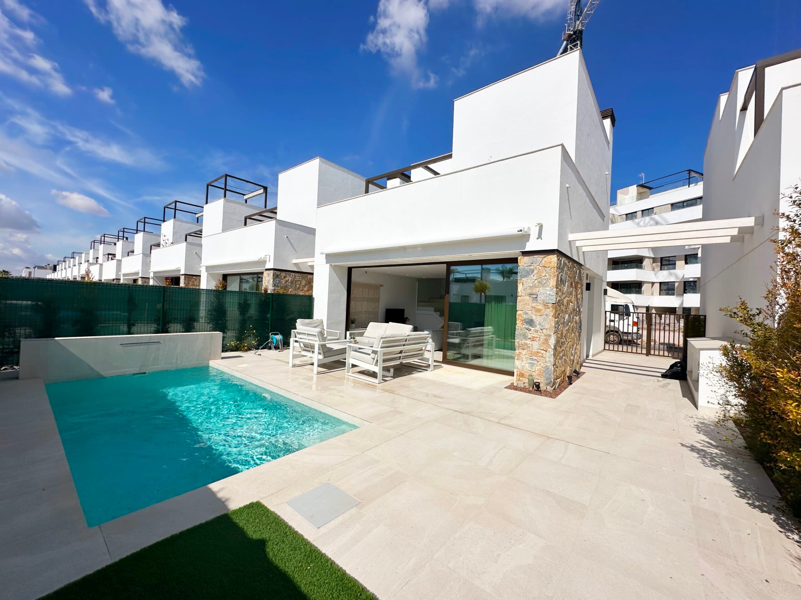 We are delighted to offer for sale this fantastic South facing Lavanda style villa located on the ex