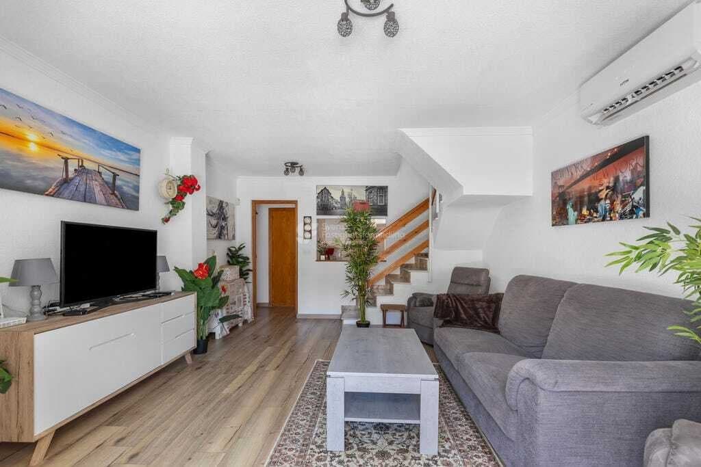 terraced house 650m from the sea